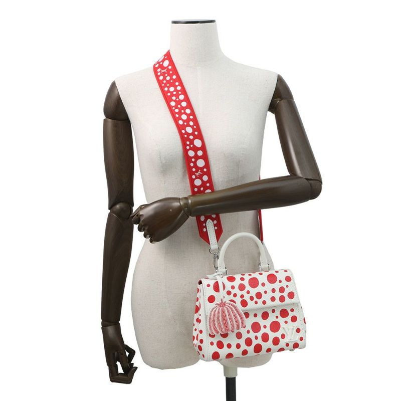 ルイヴィトン ハンドバッグ エピ LV×YK クリュニー MINI M21722 ヴィトン バッグ 2way ショルダーバッグ 草間彌生 コラボ