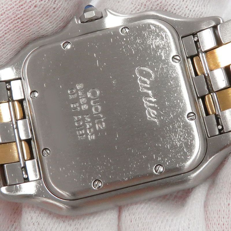 カルティエ パンテール LM 2ロウ 83083442 Cartier 腕時計 アイボリー文字盤