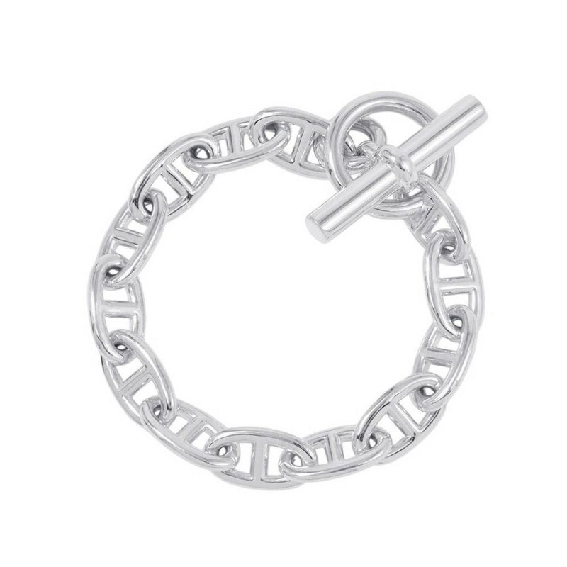 エルメス ブレスレット シェーヌダンクルGM 13コマ SV925シルバー HERMES ジュエリー