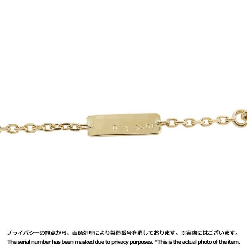 ヴァンクリ ネックレス トレフル ネックレス ラージモデル ペンダント ダイヤモンド 計1.03ct K18YG