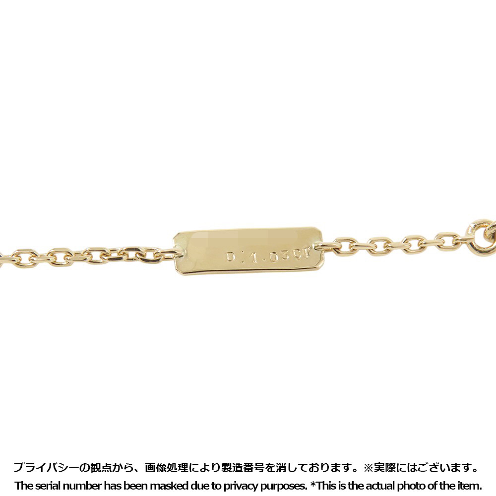 ヴァンクリ ネックレス トレフル ネックレス ラージモデル ペンダント ダイヤモンド 計1.03ct K18YG