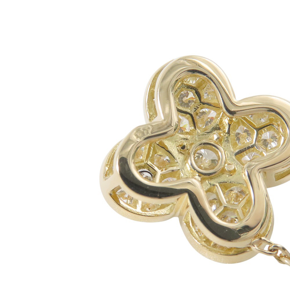 ヴァンクリ ネックレス トレフル ネックレス ラージモデル ペンダント ダイヤモンド 計1.03ct K18YG