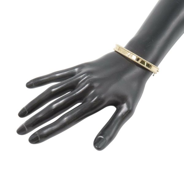 ヴァンクリーフ&アーペル ブレスレット ペルレ シニアチュール K18YG サイズS スモールモデル VCARP3K300 バングル