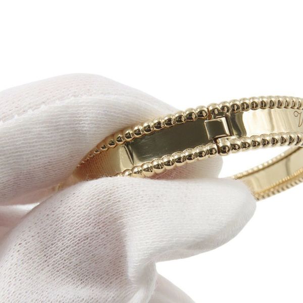 ヴァンクリーフ&アーペル ブレスレット ペルレ シニアチュール K18YG サイズS スモールモデル VCARP3K300 バングル