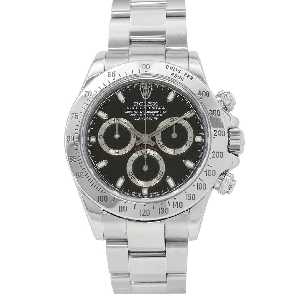 ロレックス コスモグラフ デイトナ クロノグラフ K番 116520 ROLEX 腕時計 ウォッチ 黒文字盤
