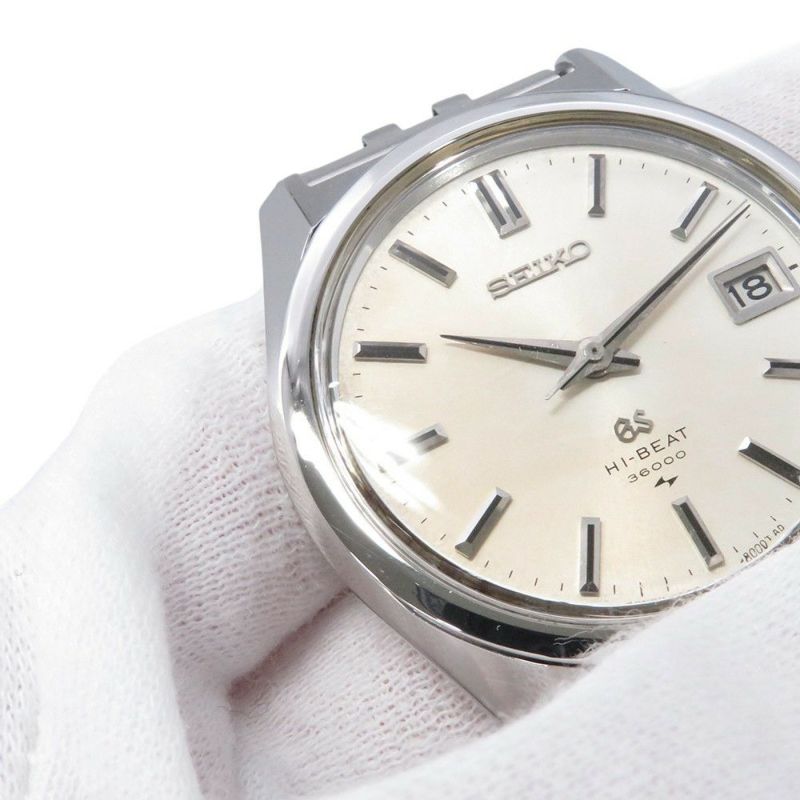 セイコー グランドセイコー ハイビート 4522-8000 アンティーク SEIKO 腕時計 ウォッチ シルバー文字盤