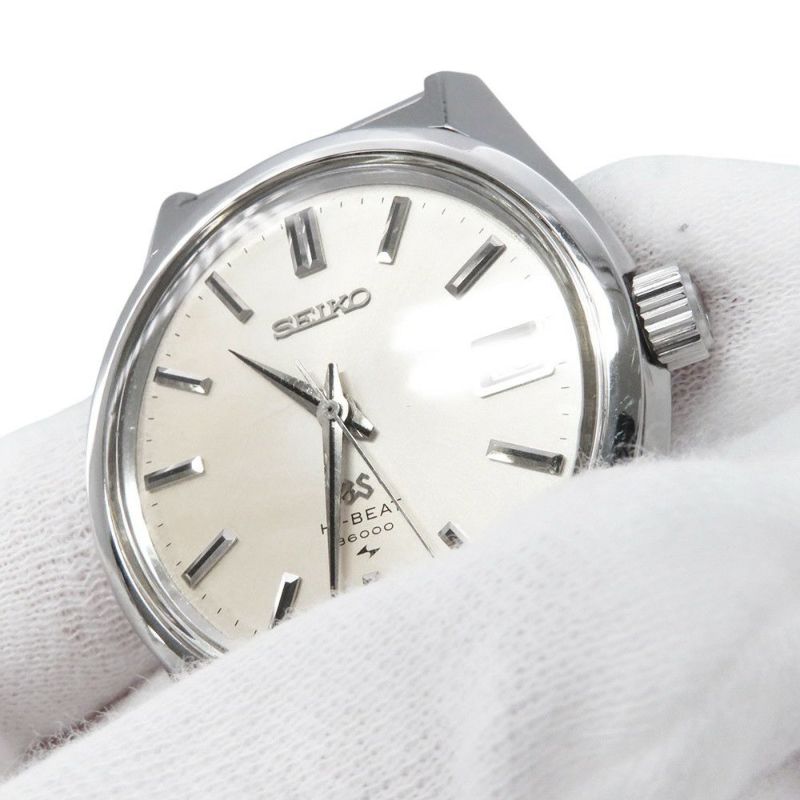 セイコー グランドセイコー ハイビート 4522-8000 アンティーク SEIKO 腕時計 ウォッチ シルバー文字盤