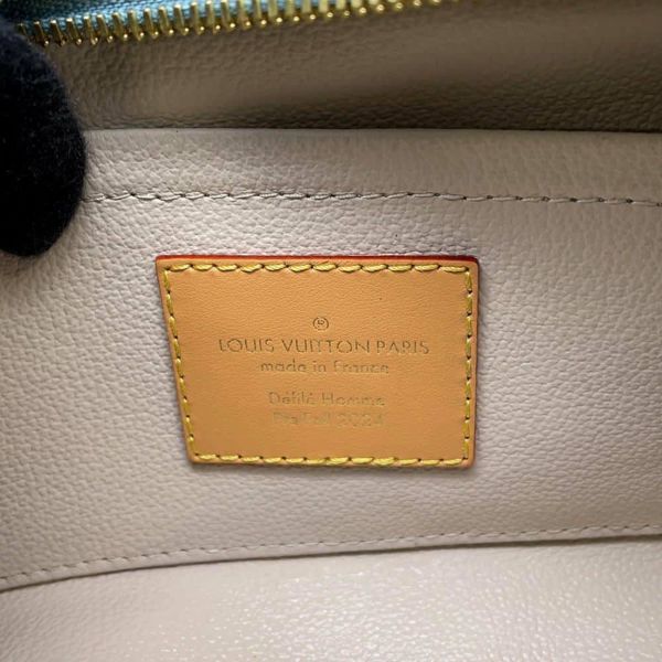 ルイヴィトン セカンドバッグ ダミエ・デニム 3D ロッカー ドップ・キット N40753 LOUIS VUITTON