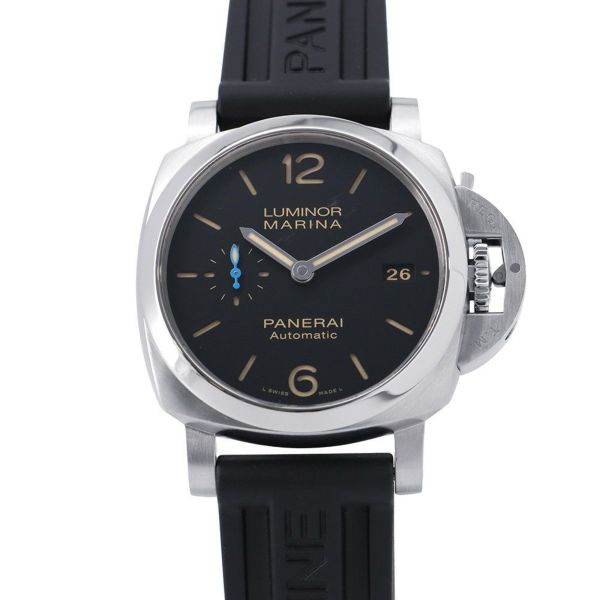 パネライ ルミノール マリーナ 1950 3デイズ オートマティック アッチャイオ PAM01392 PANERAI 腕時計 黒文字盤