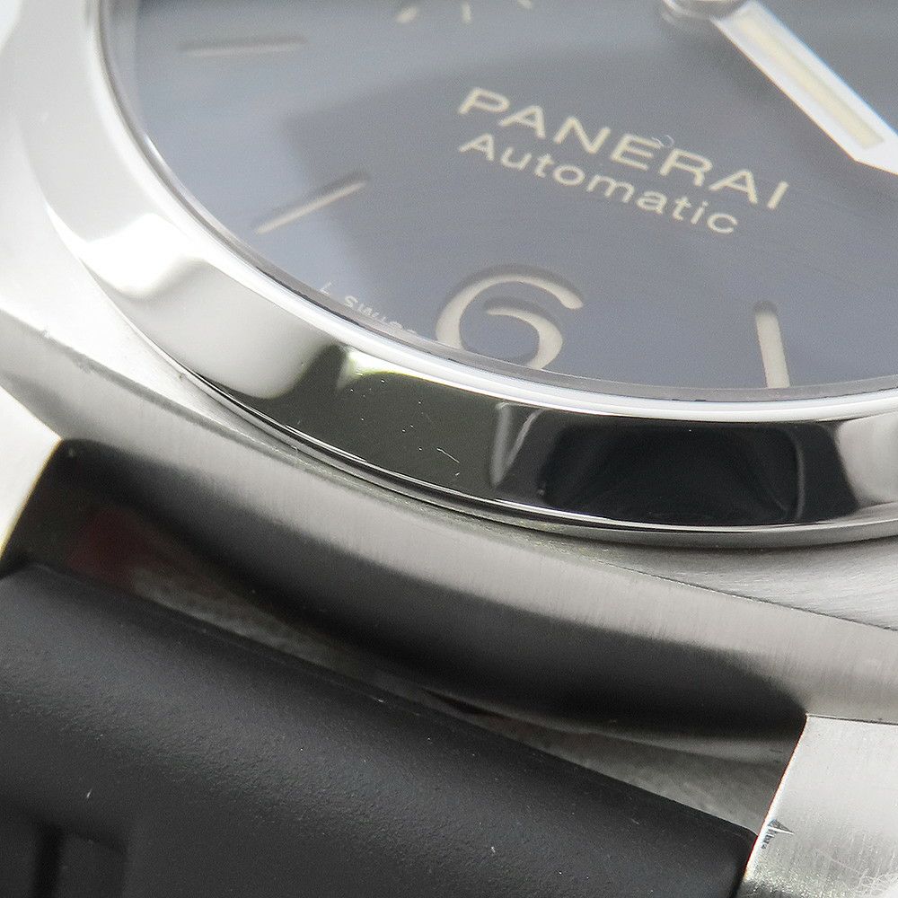 パネライ ルミノール マリーナ 1950 3デイズ オートマティック アッチャイオ PAM01392 PANERAI 腕時計 黒文字盤