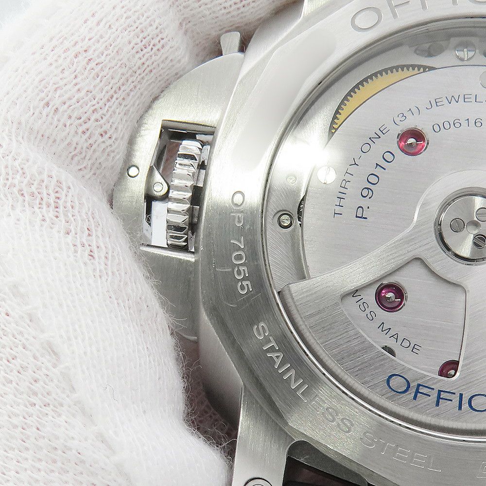 パネライ ルミノール マリーナ 1950 3デイズ オートマティック アッチャイオ PAM01392 PANERAI 腕時計 黒文字盤