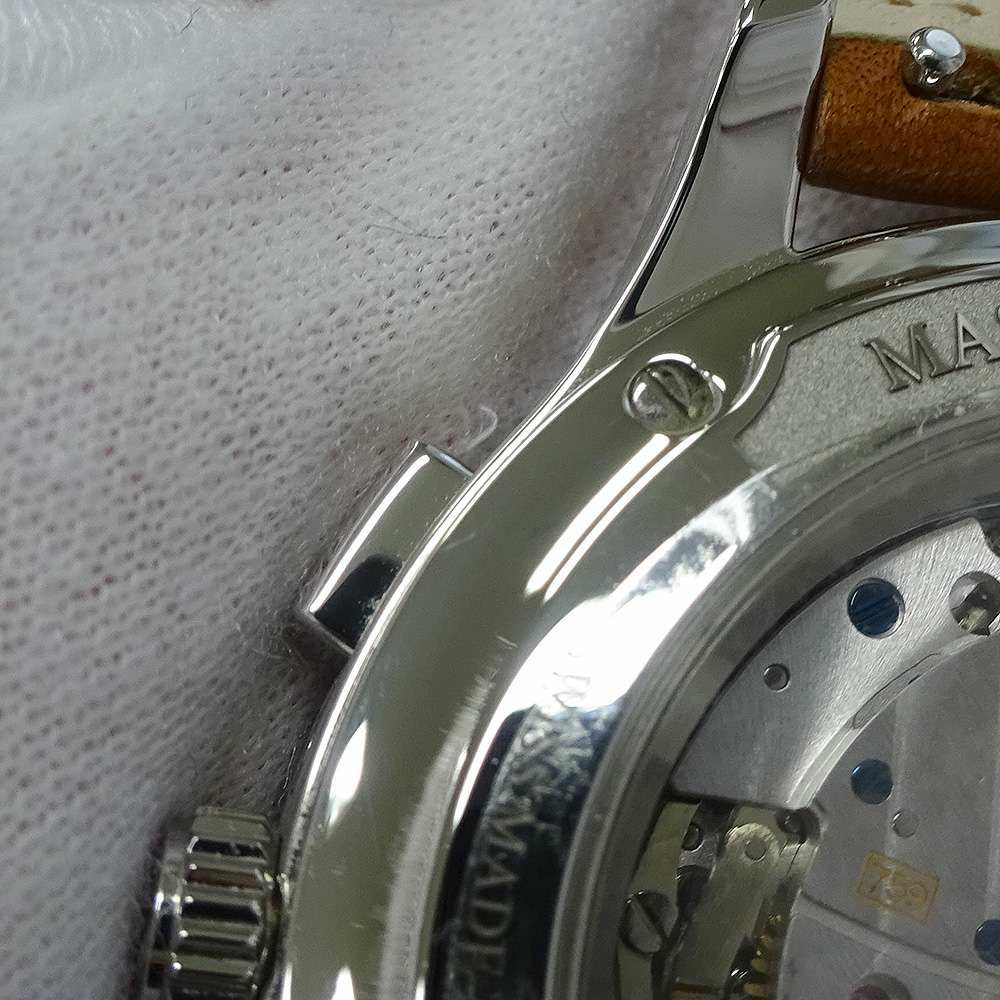 ジャガールクルト マスターコントロール クロノグラフ カレンダー Q4138420 シルバー文字盤