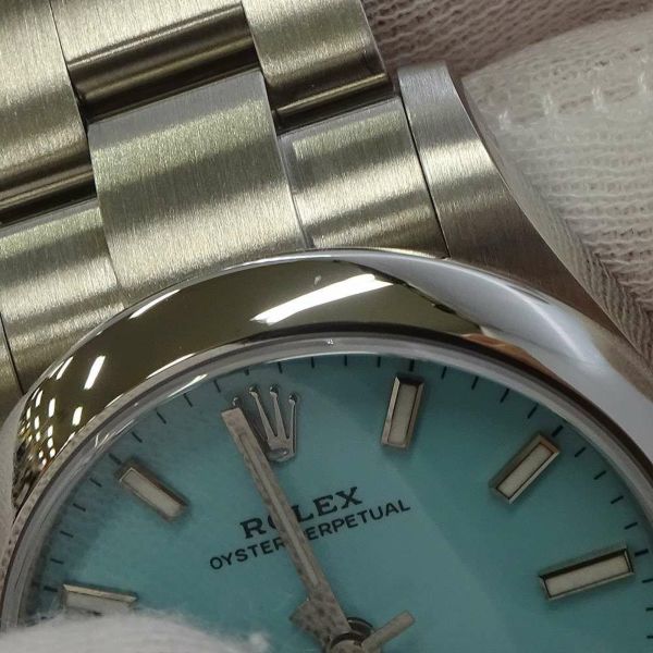 ロレックス オイスターパーペチュアル31 277200 ROLEX 腕時計 レディース ターコイズブルー文字盤