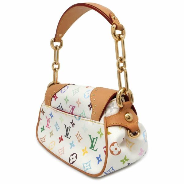 ルイヴィトン ハンドバッグ モノグラム・マルチカラー マリリン M40127 LOUIS VUITTON 白 ホワイト