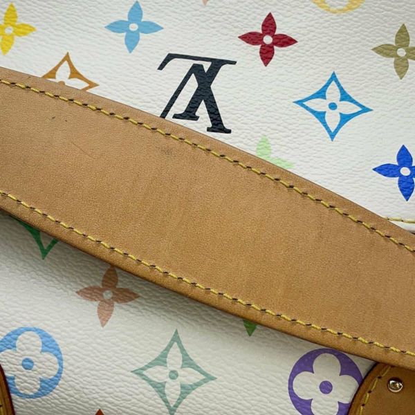 ルイヴィトン ハンドバッグ モノグラム・マルチカラー マリリン M40127 LOUIS VUITTON 白 ホワイト