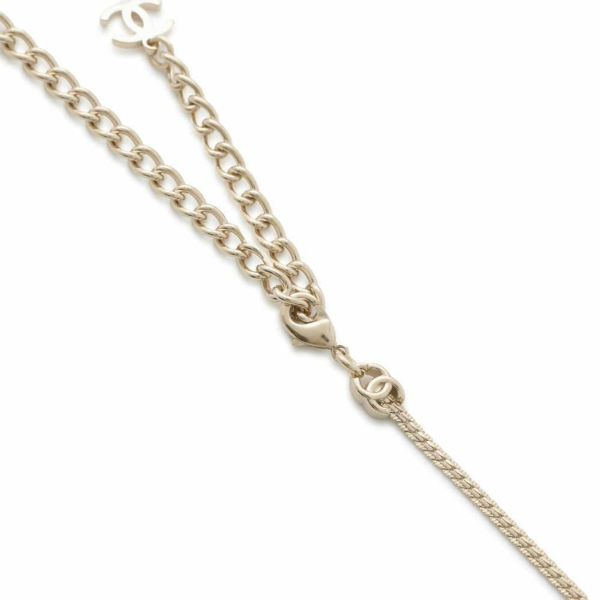 シャネル ロングネックレス ココマーク メタル A24B CHANEL アクセサリー