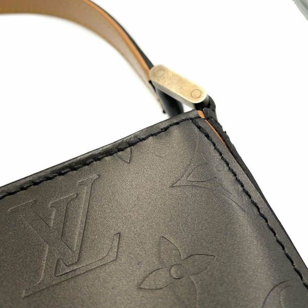 ルイヴィトン ハンドバッグ モノグラム・マット ファウラー M55142 LOUIS VUITTON 黒 ブラック ワンショルダーバッグ