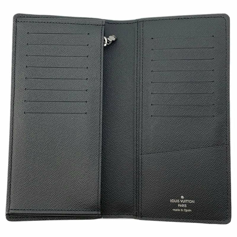 ルイヴィトン 長財布 モノグラム・エクリプス ポルトフォイユ・ブラザ M61697 LOUIS VUITTON 財布 黒 ブラック