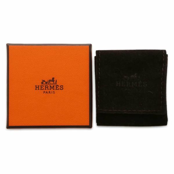 エルメス ネックレス ポップアッシュ ブラック/ピンクゴールド金具 HERMES Pop H アクセサリー ポップH