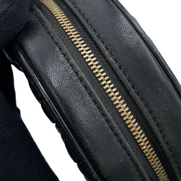 ミュウミュウ ショルダーバッグ マテラッセ ラウンドポーチ ナッパレザー 5BH191 Miu Miu 黒