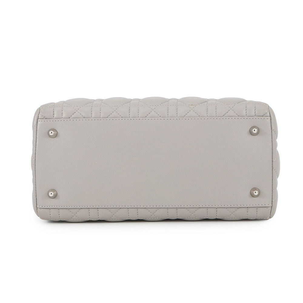 クリスチャン・ディオール ハンドバッグ レディディオール カナージュ ミディアム ラムスキン 2wayショルダー