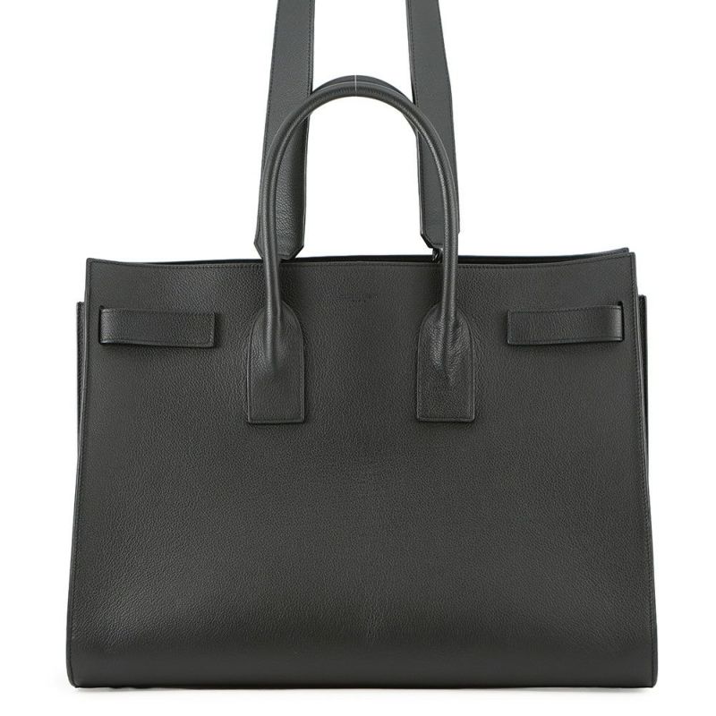 サンローランパリ トートバッグ サック・ド・ジュール ラージ カーフレザー 441571 2way 黒