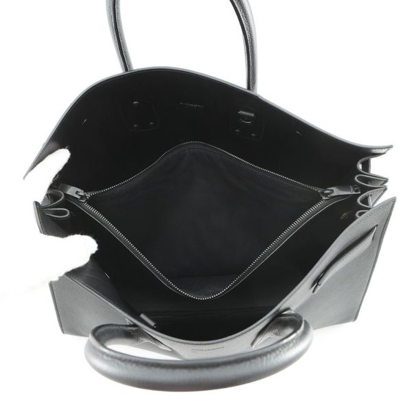 サンローランパリ トートバッグ サック・ド・ジュール ラージ カーフレザー 441571 2way 黒