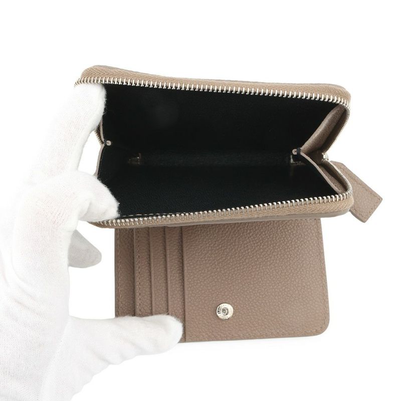 サンローランパリ 二つ折り財布 リヴゴーシュ コンパクト ジップウォレット レザー 603081 SAINT LAURENT PARIS