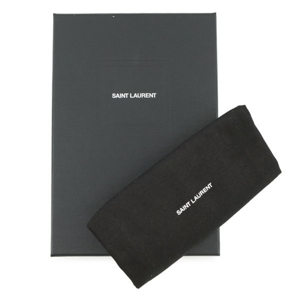 サンローランパリ 二つ折り財布 リヴゴーシュ コンパクト ジップウォレット レザー 603081 SAINT LAURENT PARIS
