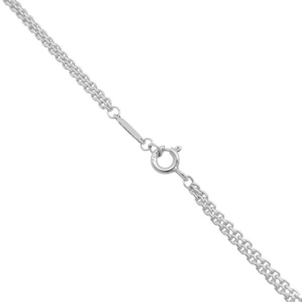 ティファニー ネックレス ハードウェア ダブルリンク ペンダント ラージ SV925シルバー 63104337 Tiffany&Co. ジュエリー