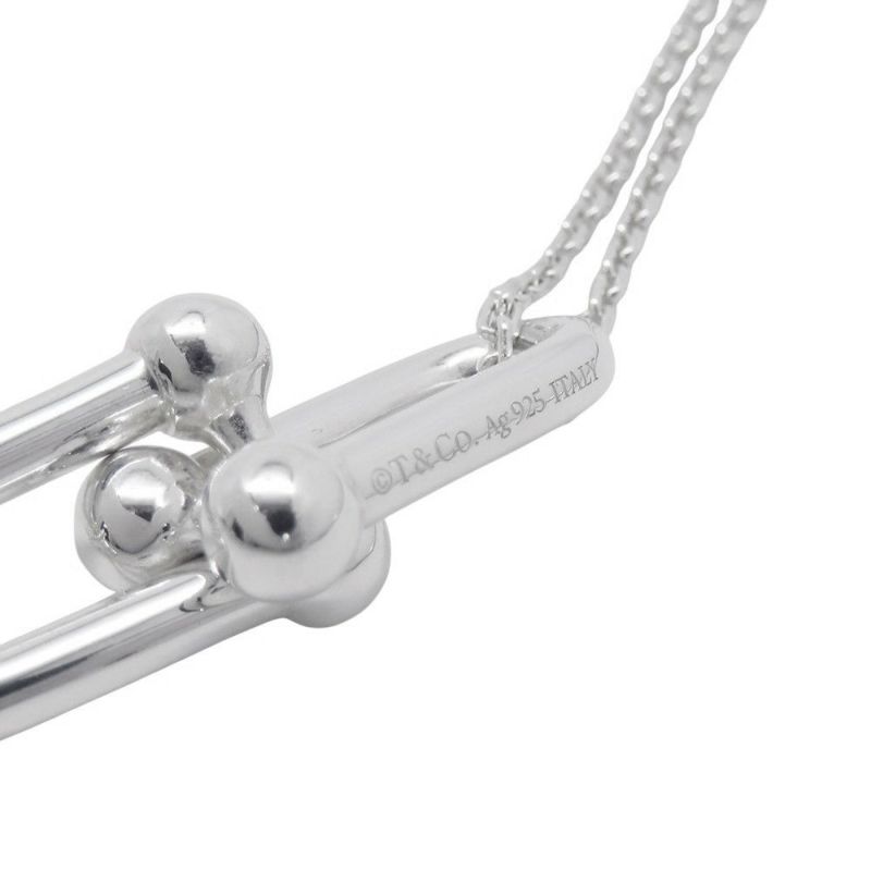 ティファニー ネックレス ハードウェア ダブルリンク ペンダント ラージ SV925シルバー 63104337 Tiffany&Co. ジュエリー
