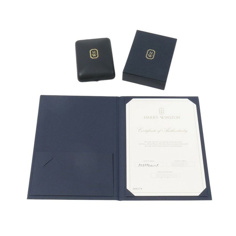 ハリーウィンストン ネックレス ループ・ペンダント エクストララージ ダイヤモンド 15P 計約0.96ct Pt950 PEDPPLXLLP