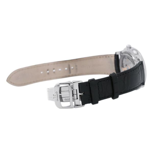 ジャガールクルト マスター ウルトラスリム ムーン39 Q1368470 JAEGER-LECOULTRE 腕時計 黒文字盤