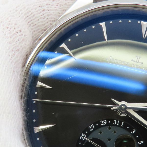 ジャガールクルト マスター ウルトラスリム ムーン39 Q1368470 JAEGER-LECOULTRE 腕時計 黒文字盤