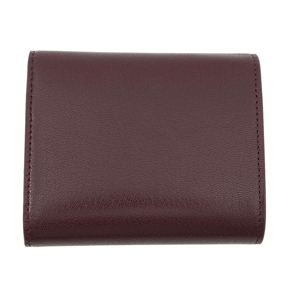 セリーヌ 三つ折り財布 トリオンフ スモールフラップウォレット ゴートスキン 10D783GVE.28DG CELINE