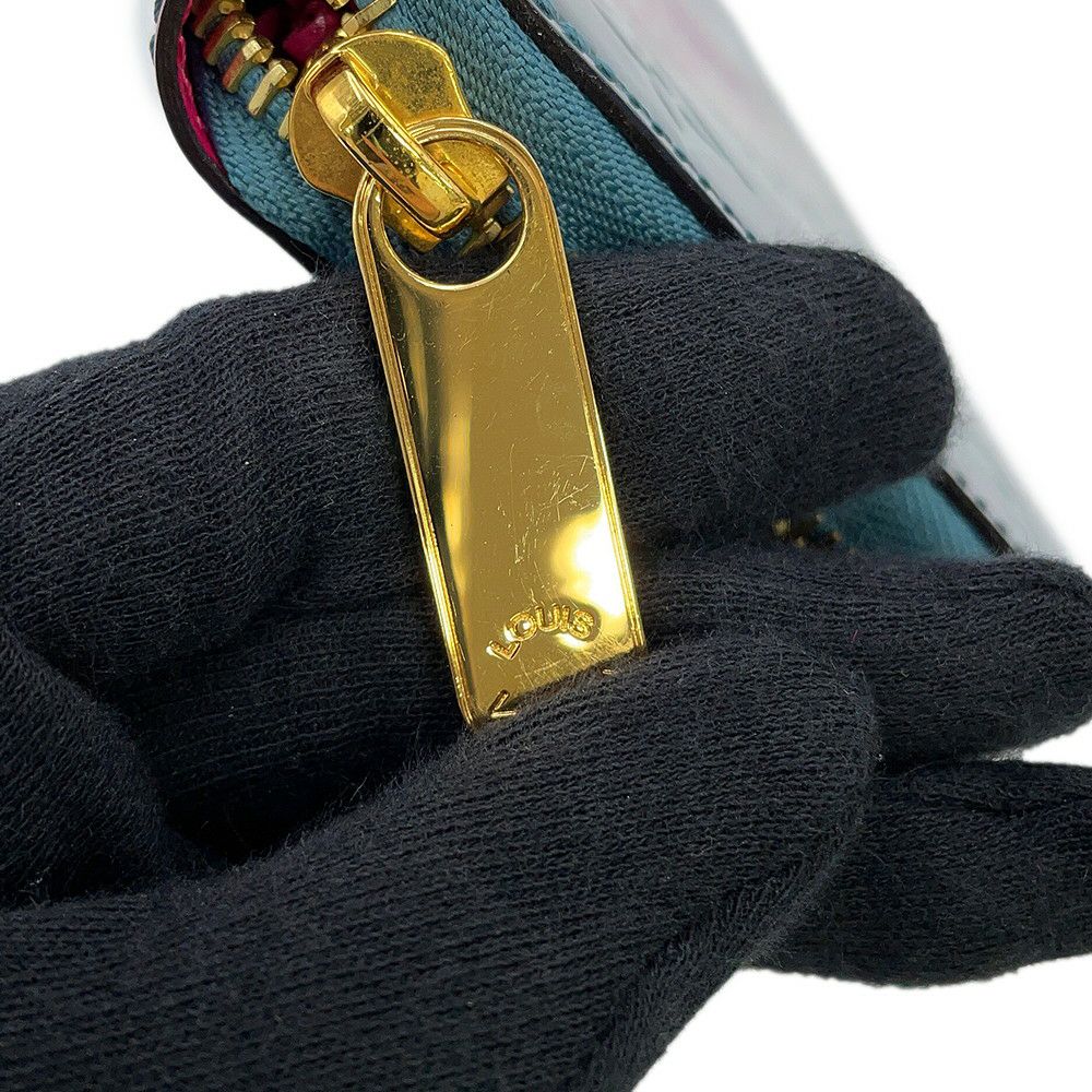 ルイヴィトン 長財布 モノグラム・ヴェルニ ジッピー・ウォレット M90520 LOUIS VUITTON 2020年バレンタイン限定
