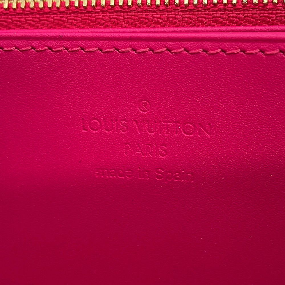 ルイヴィトン 長財布 モノグラム・ヴェルニ ジッピー・ウォレット M90520 LOUIS VUITTON 2020年バレンタイン限定