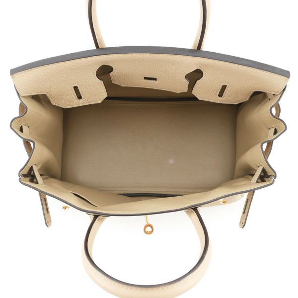 エルメス バーキン30 トレンチ/ゴールド金具 トゴ X刻印 HERMES Birkin ハンドバッグ