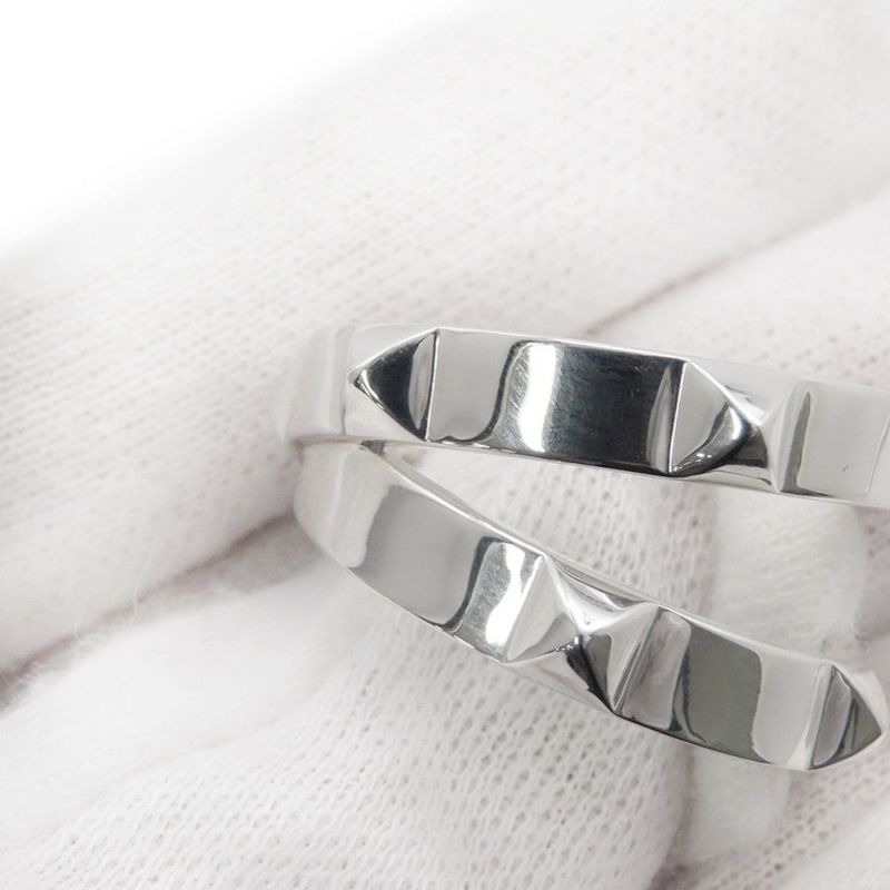 エルメス リング エルメス・クルー・ドゥ・H 5クルー SV925シルバー サイズ55 HERMES ジュエリー