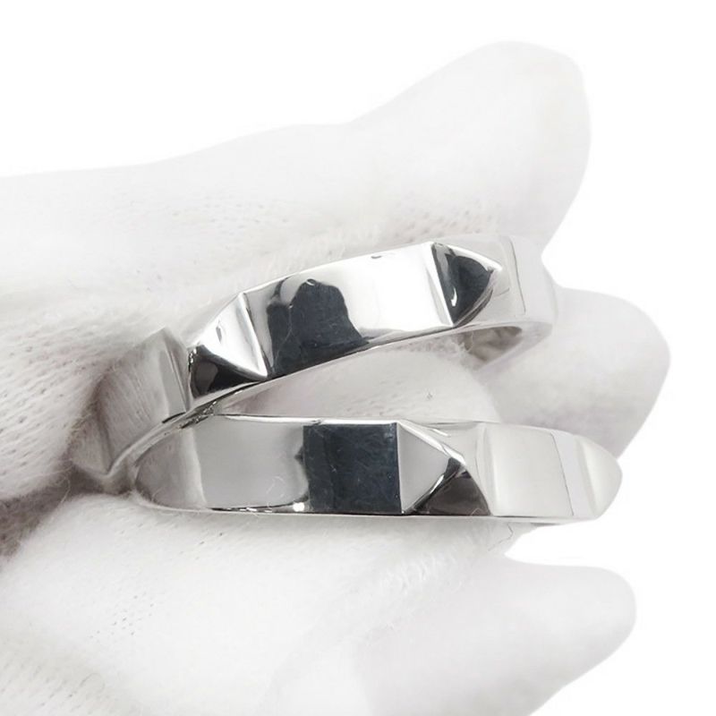 エルメス リング エルメス・クルー・ドゥ・H 5クルー SV925シルバー サイズ55 HERMES ジュエリー