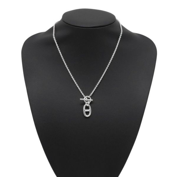 エルメス ネックレス シェーヌダンクル アミュレット SV925シルバー HERMES ジュエリー