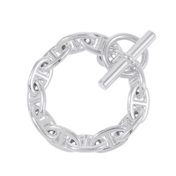 エルメス ブレスレット シェーヌダンクルGM 12コマ SV925シルバー HERMES ジュエリー