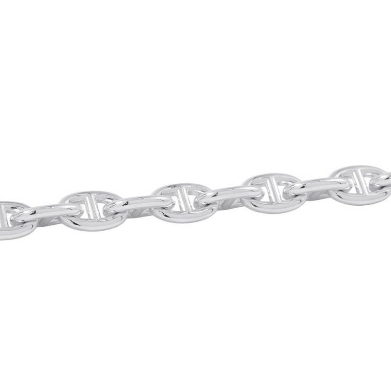 エルメス ブレスレット シェーヌダンクルTPM 15コマ SV925シルバー HERMES ジュエリー