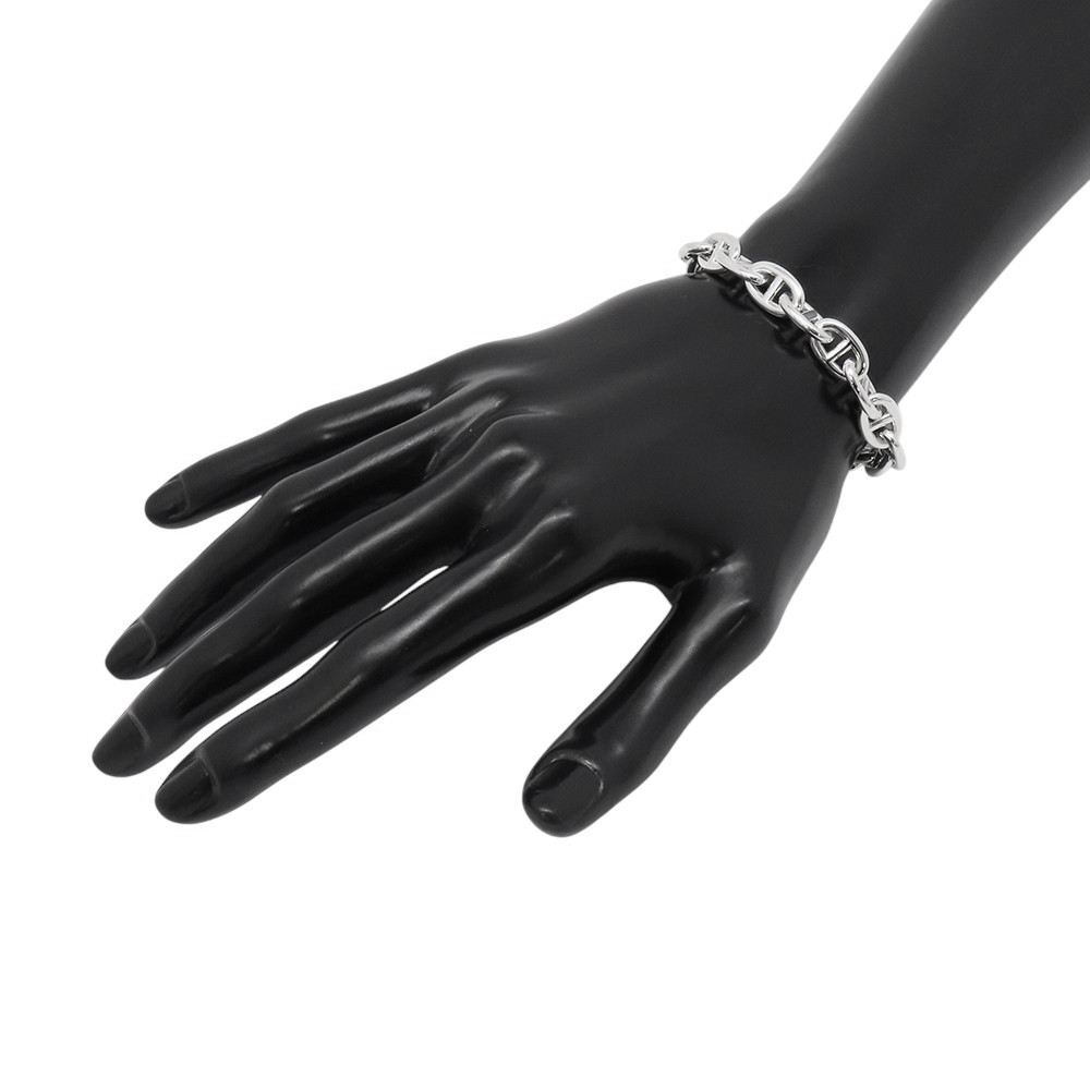 エルメス ブレスレット シェーヌダンクルTPM 15コマ SV925シルバー HERMES ジュエリー