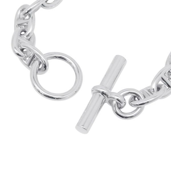 エルメス ブレスレット シェーヌダンクルTPM 15コマ SV925シルバー HERMES ジュエリー