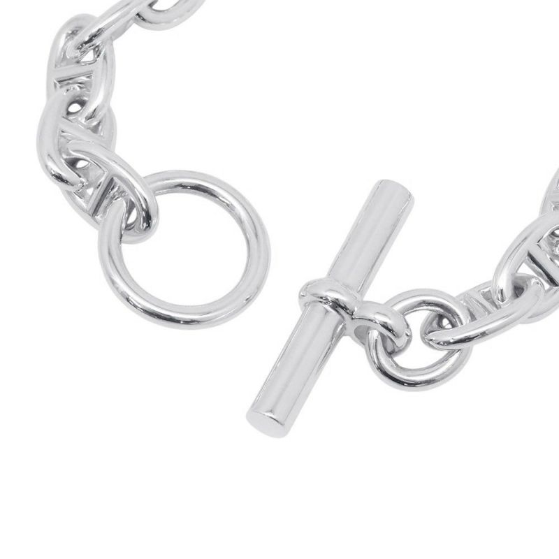 エルメス ブレスレット シェーヌダンクルTPM 15コマ SV925シルバー HERMES ジュエリー