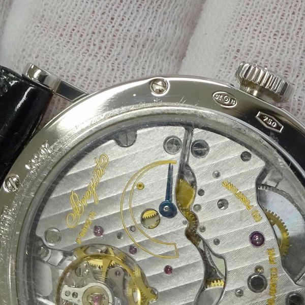 ブレゲ クラシック ツインバレル 5907BB/12/984 BREGUET 腕時計 シルバー文字盤