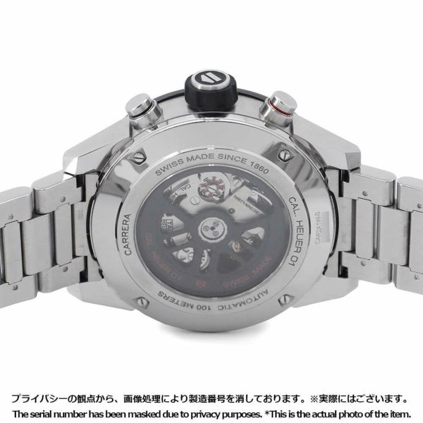 タグホイヤー カレラ キャリバー ホイヤー01 クロノグラフ CAR2A1W.BA0703 TAG Heuer 腕時計　黒文字盤