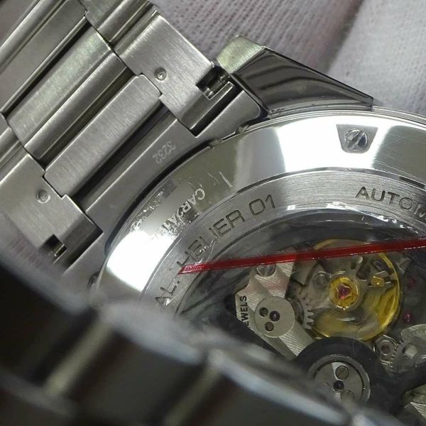 タグホイヤー カレラ キャリバー ホイヤー01 クロノグラフ CAR2A1W.BA0703 TAG Heuer 腕時計　黒文字盤