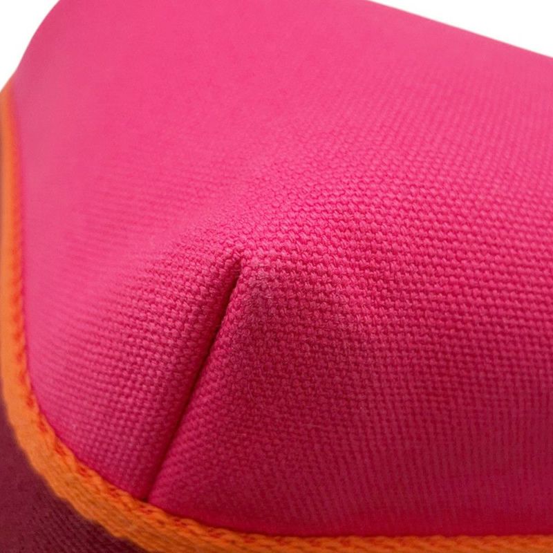 エルメス ポーチ ブリッド・ア・ブラックPM ハイビスカス/シルバー金具 キャンバス HERMES バッグ 小物入れ